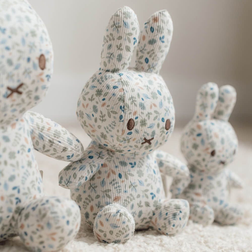 Miffy x Little Dutch All Over Print Mini Plush - Lucky Leaves (15cm)