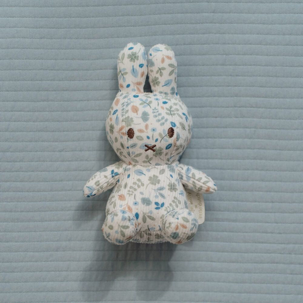 Miffy x Little Dutch All Over Print Mini Plush - Lucky Leaves (15cm)