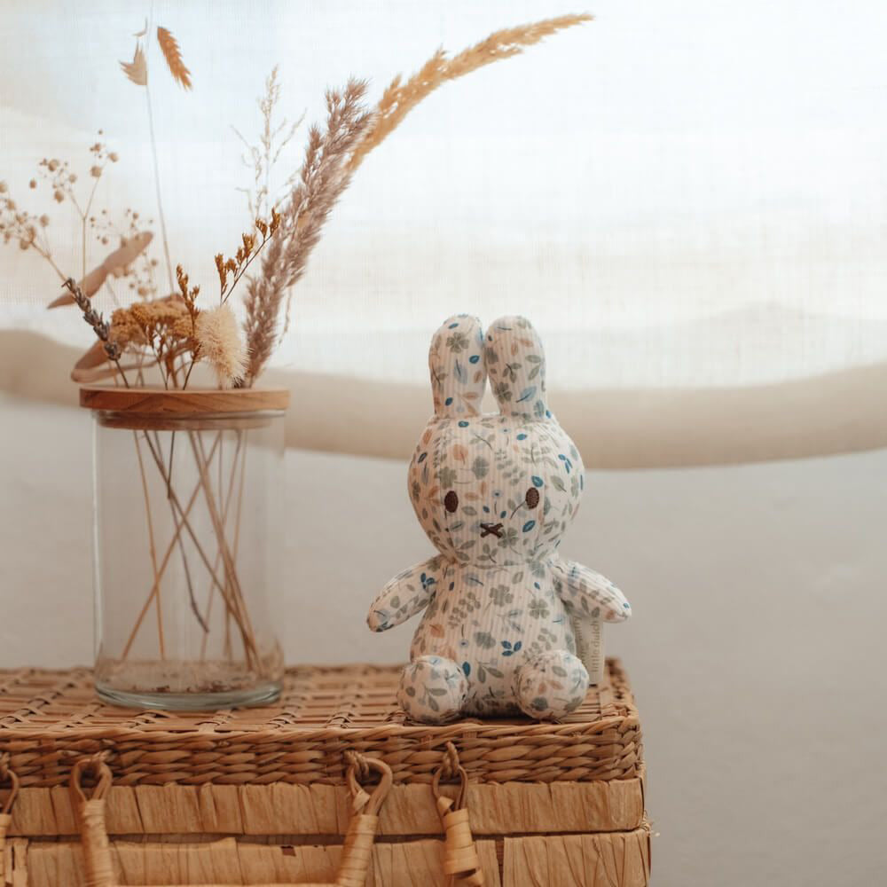Miffy x Little Dutch All Over Print Mini Plush - Lucky Leaves (15cm)