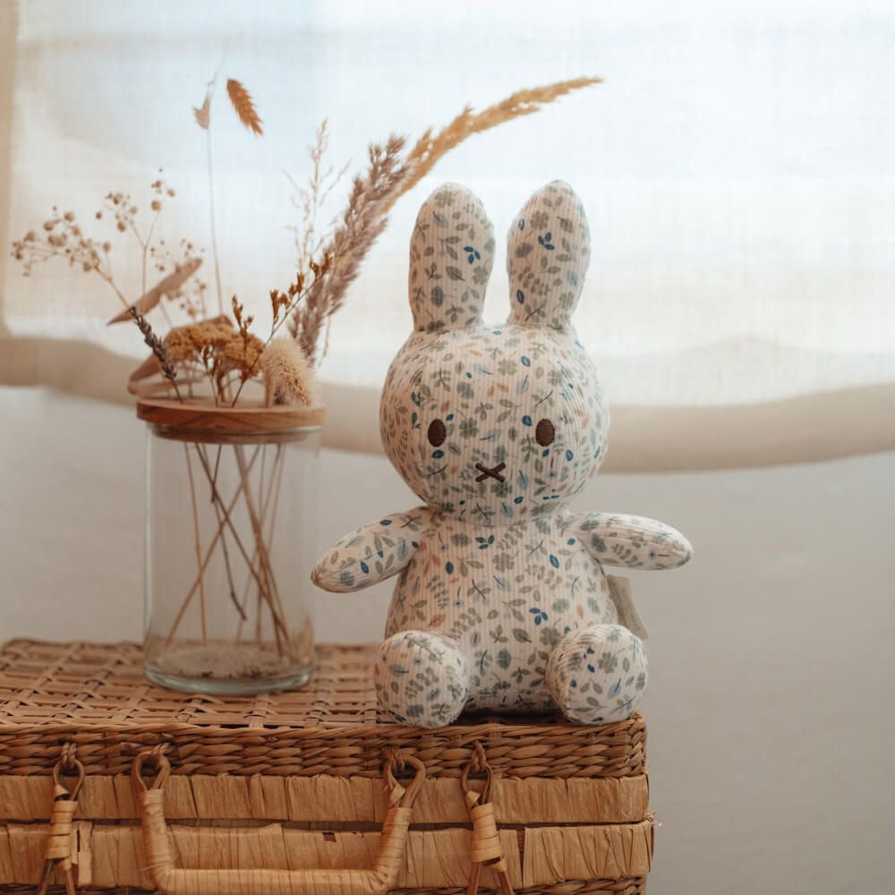 Miffy x Little Dutch All Over Print Small Plush - Lucky Leaves (23cm)