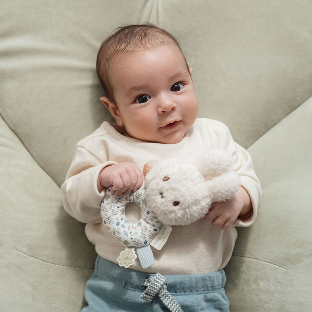 Miffy x Little Dutch Grab Rattle - Lucky Leaves