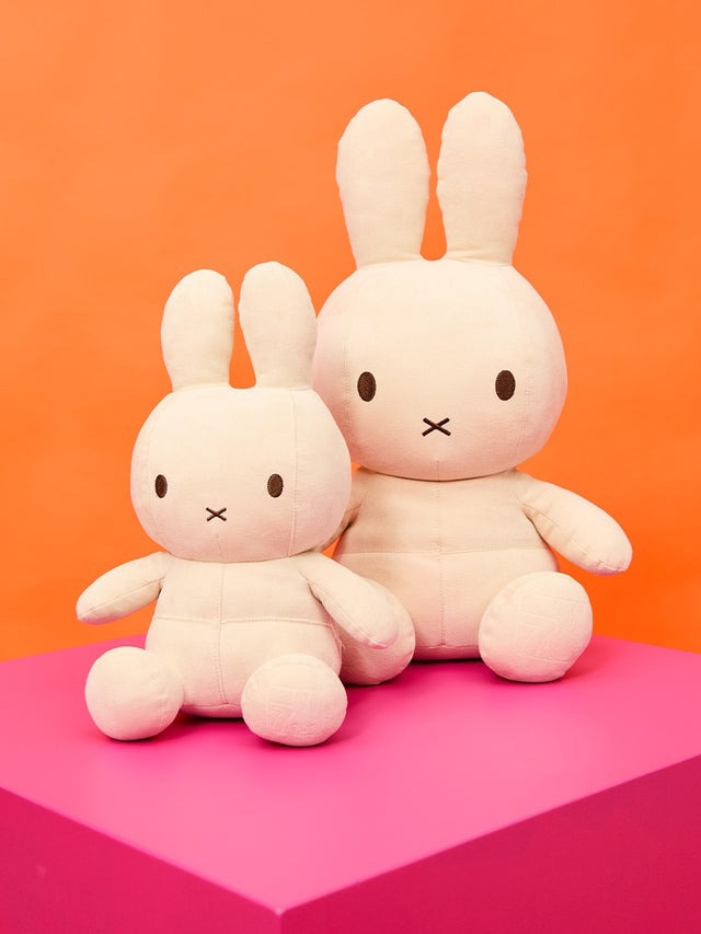 Miffy Plush Limited Edition Faux Suede - Beige (50cm)