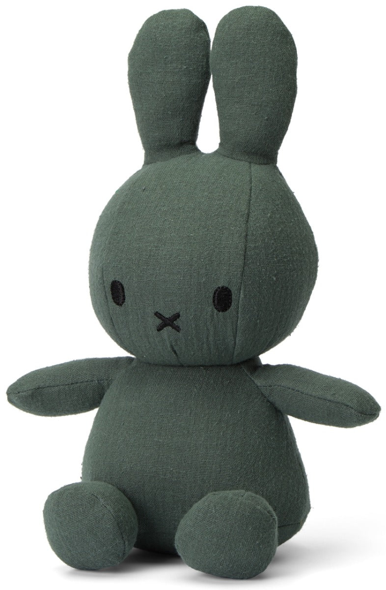 Miffy Plush Sitting Muslin - Green (23cm)