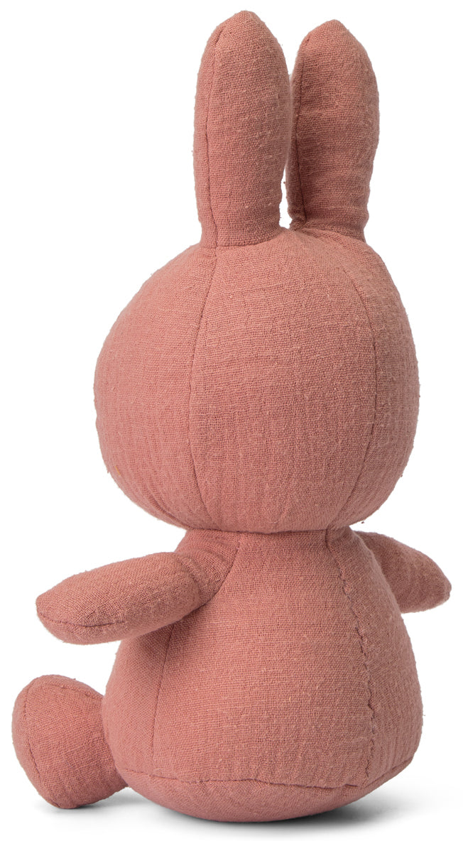 Miffy Plush Sitting Muslin - Pink (23cm)