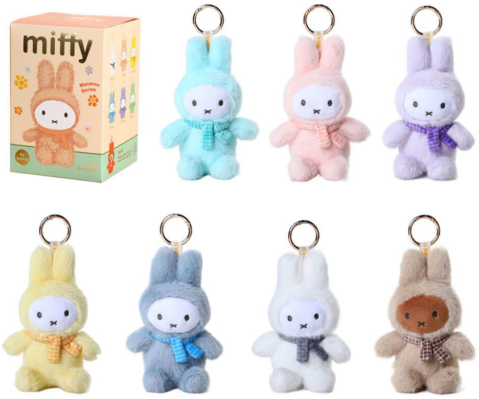 Miffy Plush Blind Box - Sitting Plush Keychain (Macaron Series)