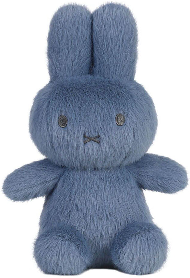 Miffy Plush Fluffy Cuddle Toy Medium - Blue (25cm)