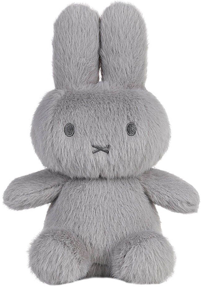 Miffy Plush Fluffy Cuddle Toy Medium - Grey (25cm)
