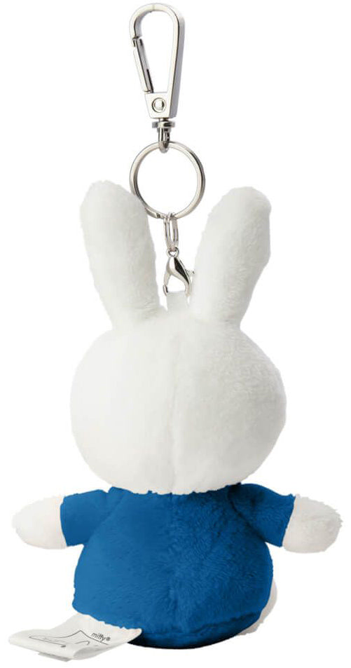 Miffy Plush Classic Keyring Bag Charm - Blue (12cm)