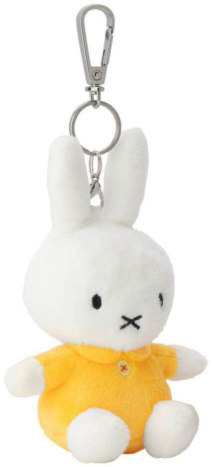 Miffy Plush Classic Keyring Bag Charm - Yellow (12cm)