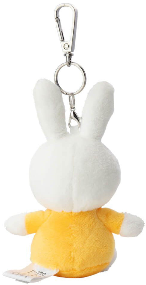 Miffy Plush Classic Keyring Bag Charm - Yellow (12cm)