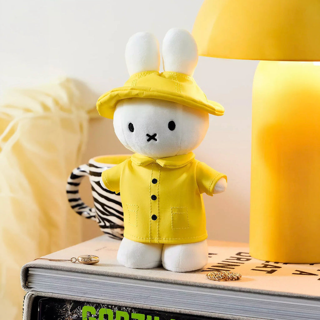 Miffy Plush Standing Rain Suit - Yellow (24cm)