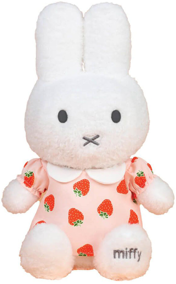 Miffy Plush in Removable Strawberry Dress (30cm)