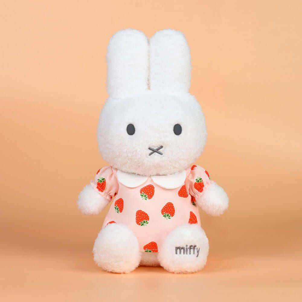 Miffy Plush in Removable Strawberry Dress (30cm)