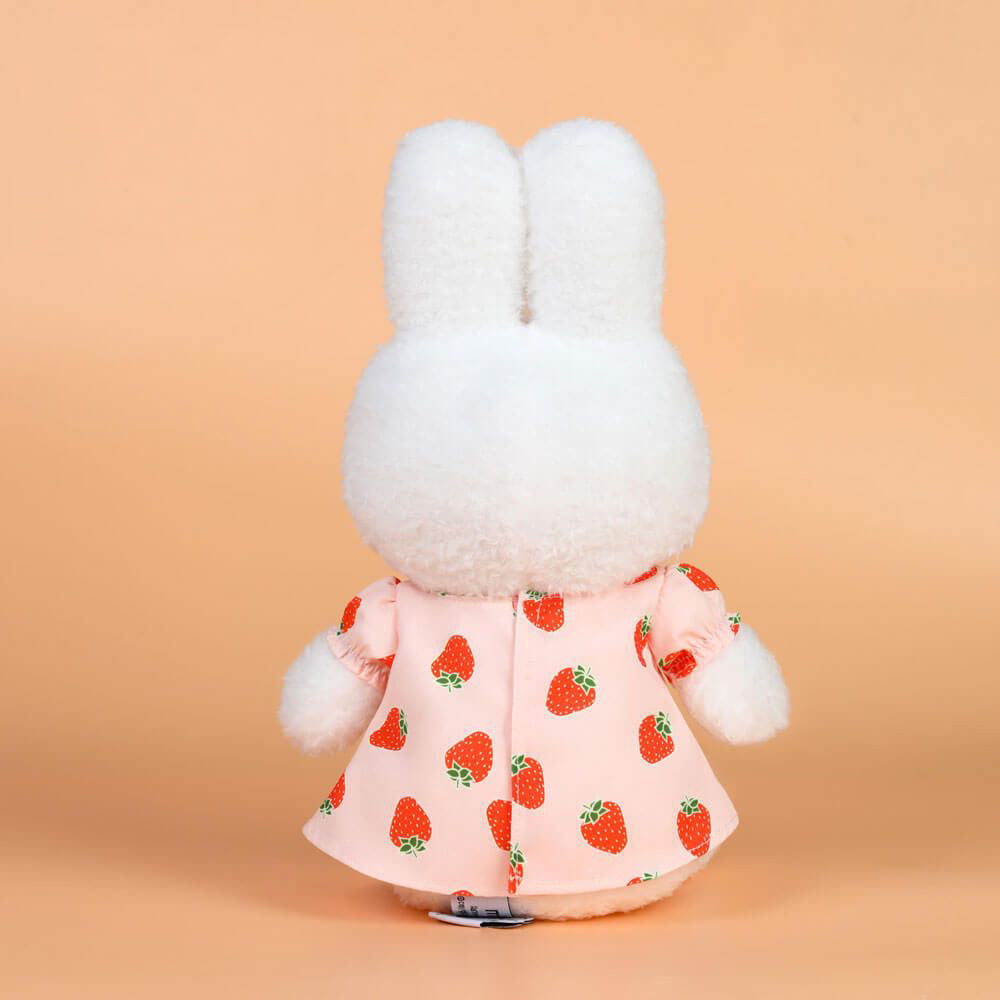 Miffy Plush in Removable Strawberry Dress (30cm)
