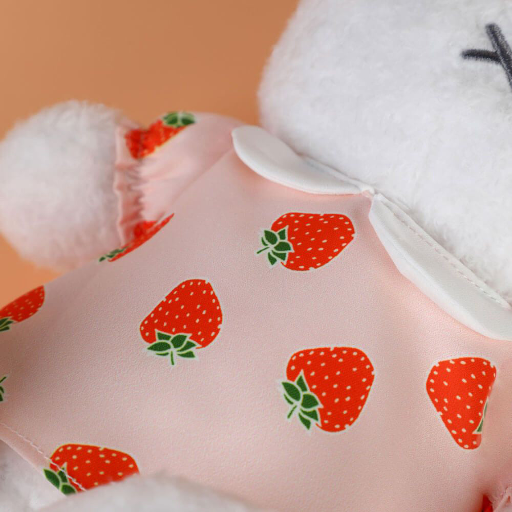 Miffy Plush in Removable Strawberry Dress (30cm)