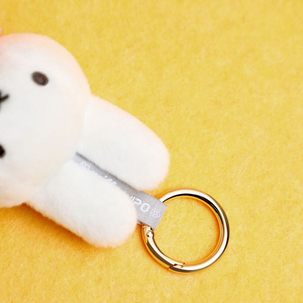 Miffy with Apple Keyring Bag Charm (14cm)