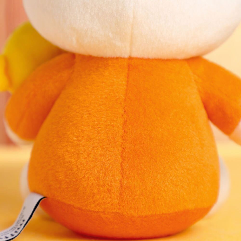 Miffy Plush with Teddy Bear - Orange & Yellow (26cm)