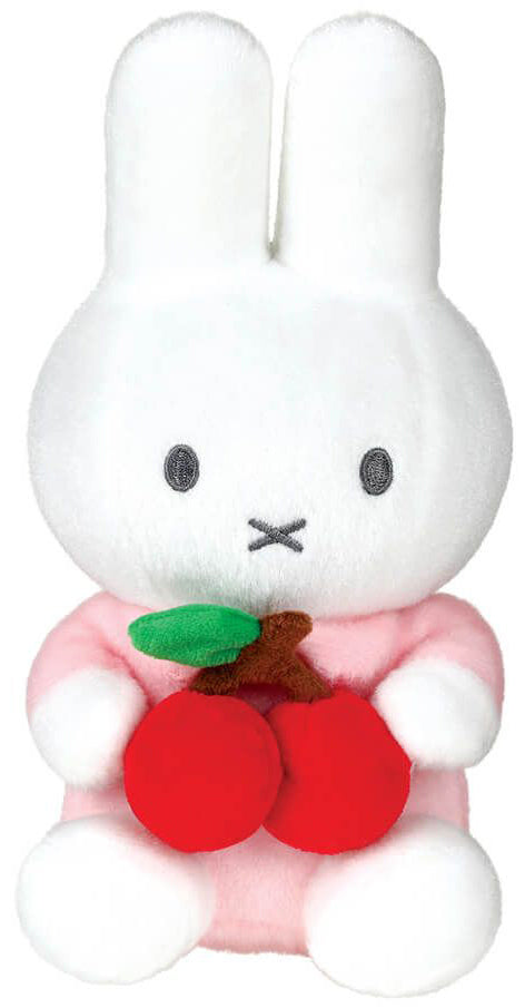 Miffy Plush with Cherry - Pink (20cm)
