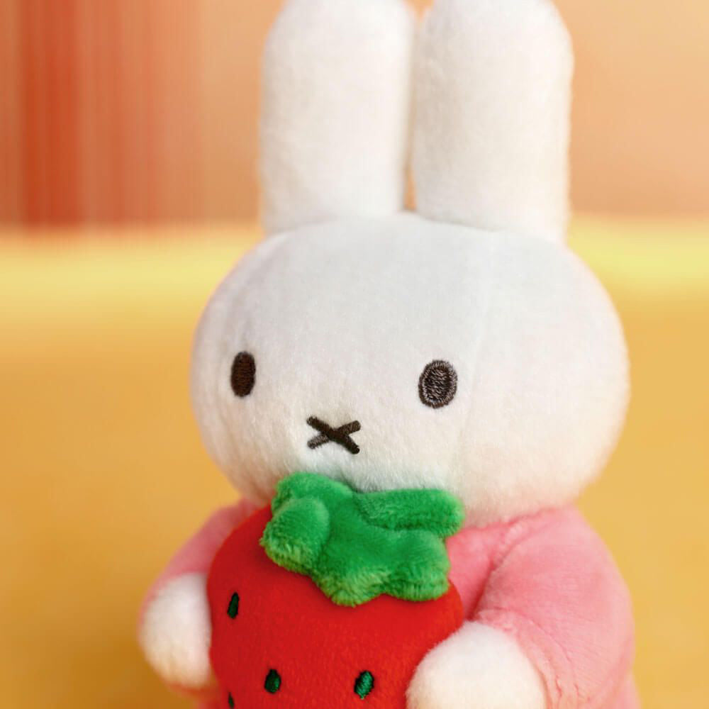 Miffy with Strawberry Keyring Bag Charm (14cm)