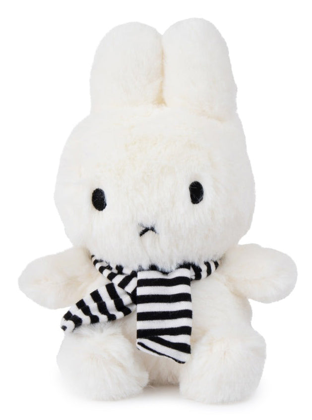 Miffy Plush Sitting Miffy with Scarf - White (23cm)