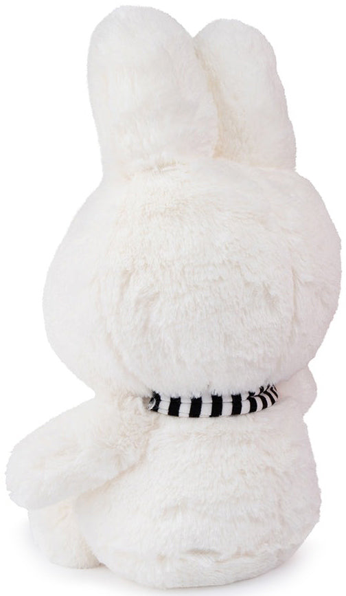 Miffy Plush Sitting Miffy with Scarf - White (33cm)