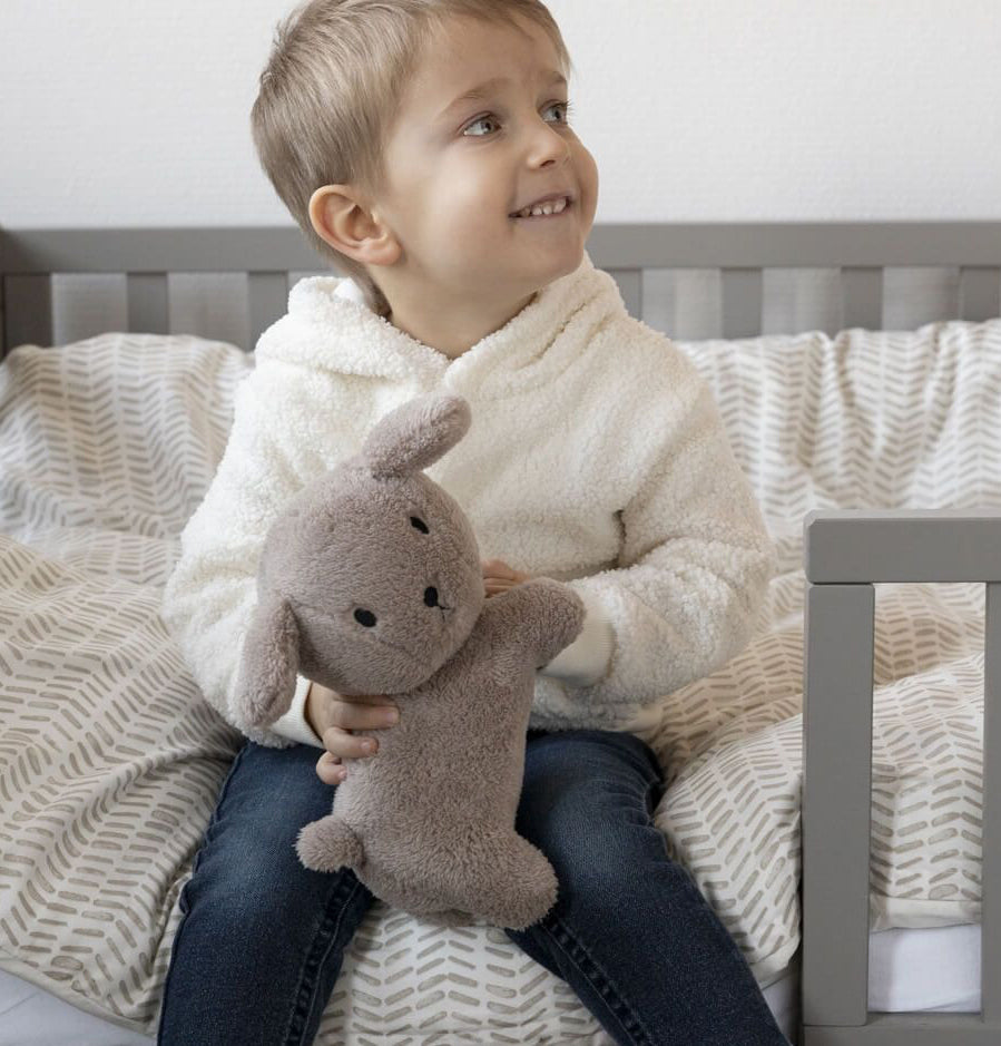 Miffy Snuffy Puppy Fluffy Cuddle Plush Medium - Taupe (24cm)