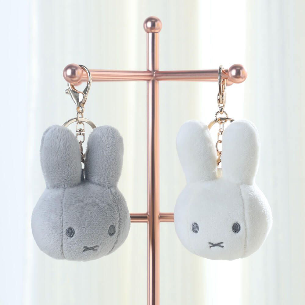 Miffy Soft Plush Keyring Bag Charm - White (10cm)