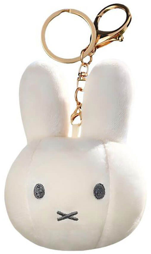 Miffy Soft Plush Keyring Bag Charm - White (10cm)