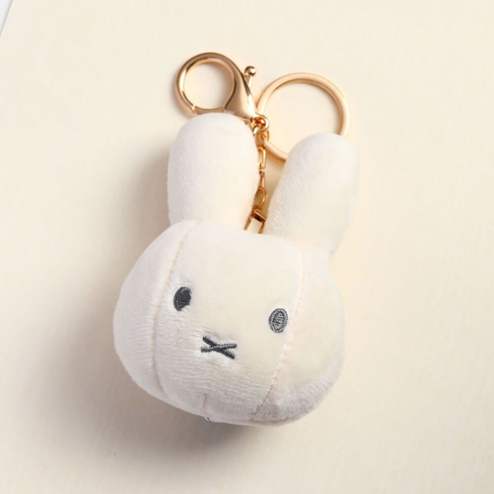 Miffy Soft Plush Keyring Bag Charm - White (10cm)