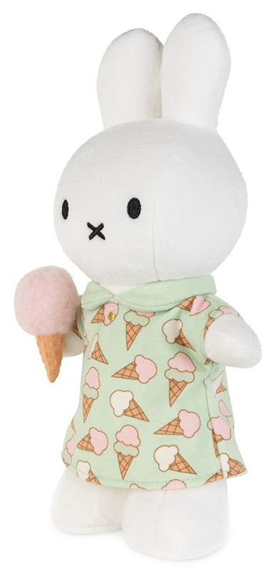 Miffy Plush Standing Ice Cream Dress - Mint (24cm)