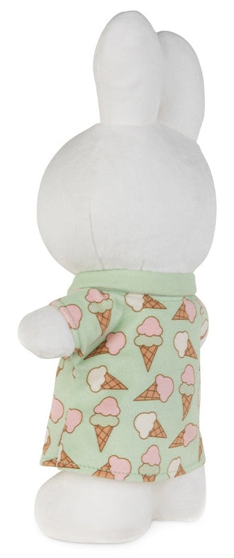 Miffy Plush Standing Ice Cream Dress - Mint (24cm)