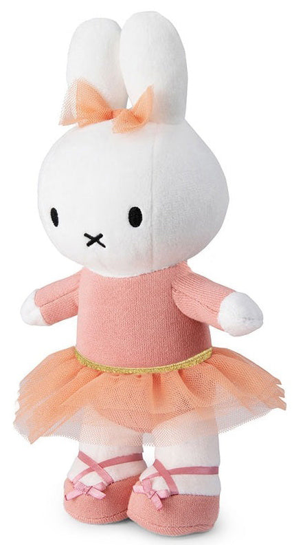 Miffy Plush Standing Ballerina - Peach (23cm)