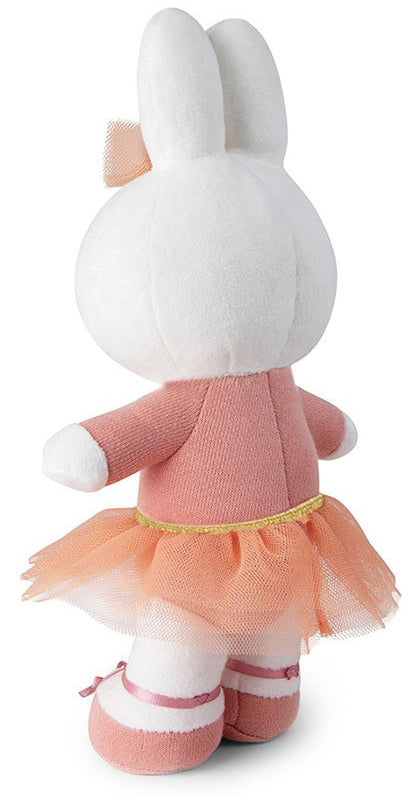 Miffy Plush Standing Ballerina - Peach (23cm)