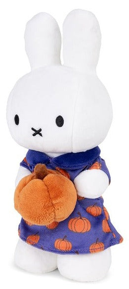 Miffy Plush Standing Pumpkin Dress - Purple (24cm)