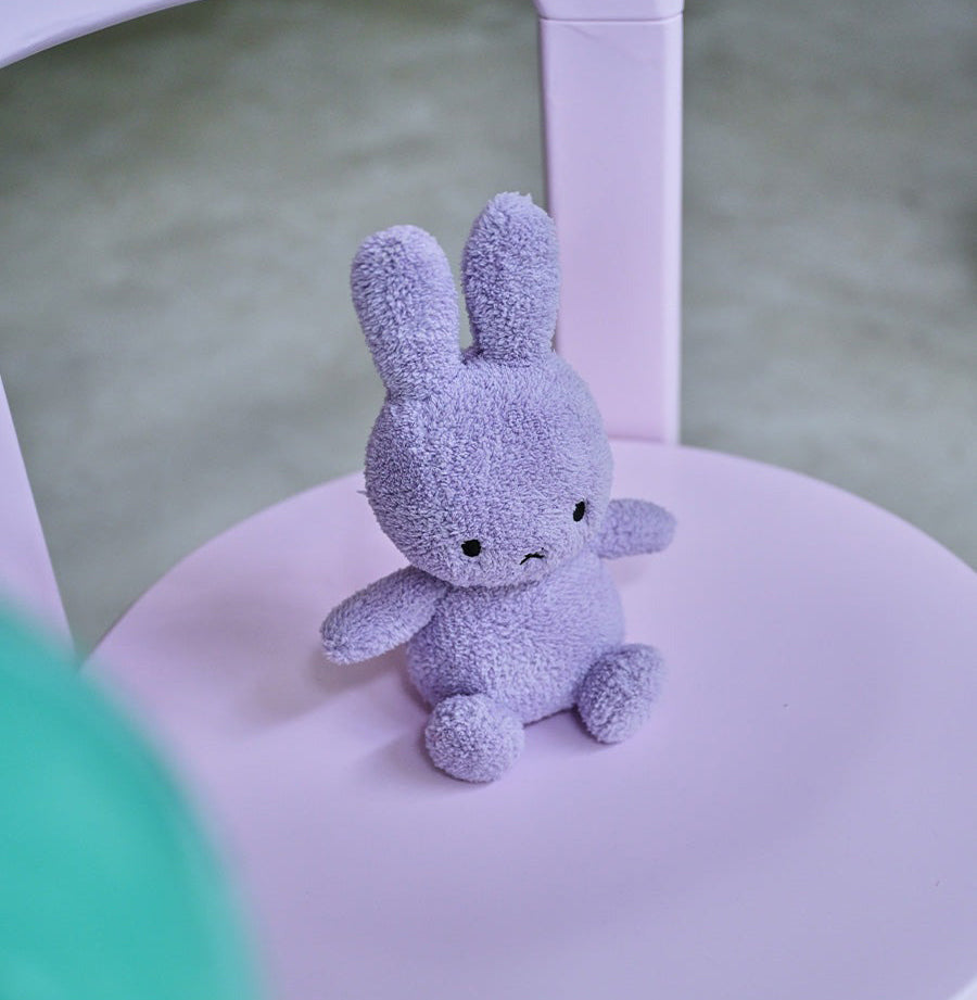 Miffy Plush Sitting Terry - Lilac (23cm)
