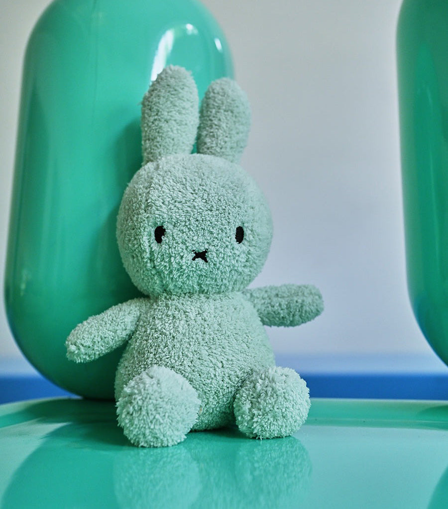 Miffy Plush Sitting Terry - Soft Green (23cm)