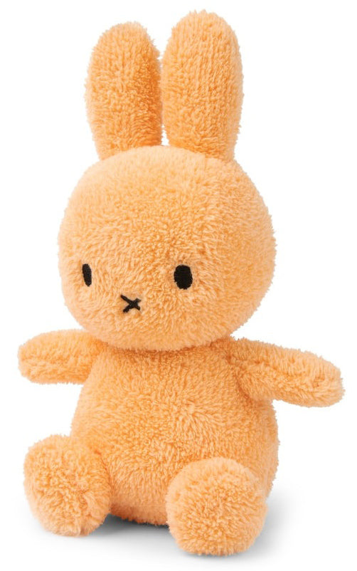 Miffy Plush Sitting Terry - Soft Orange (23cm)