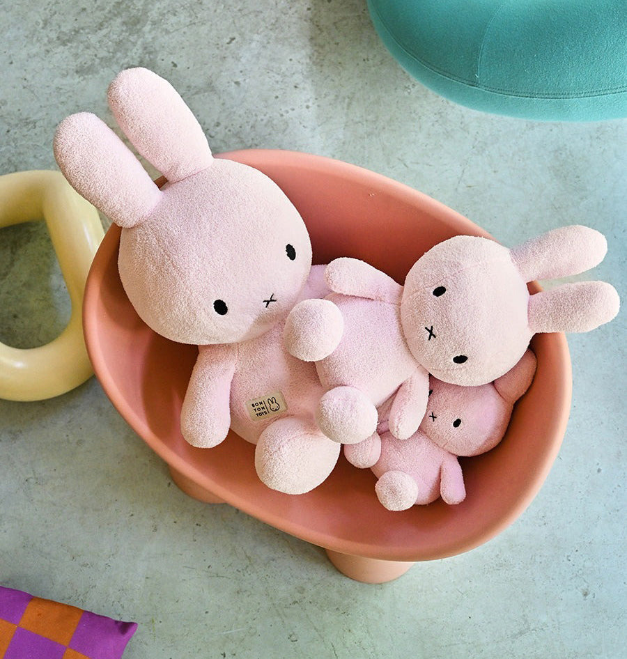 Miffy Plush Sitting Terry - Light Pink (33cm)