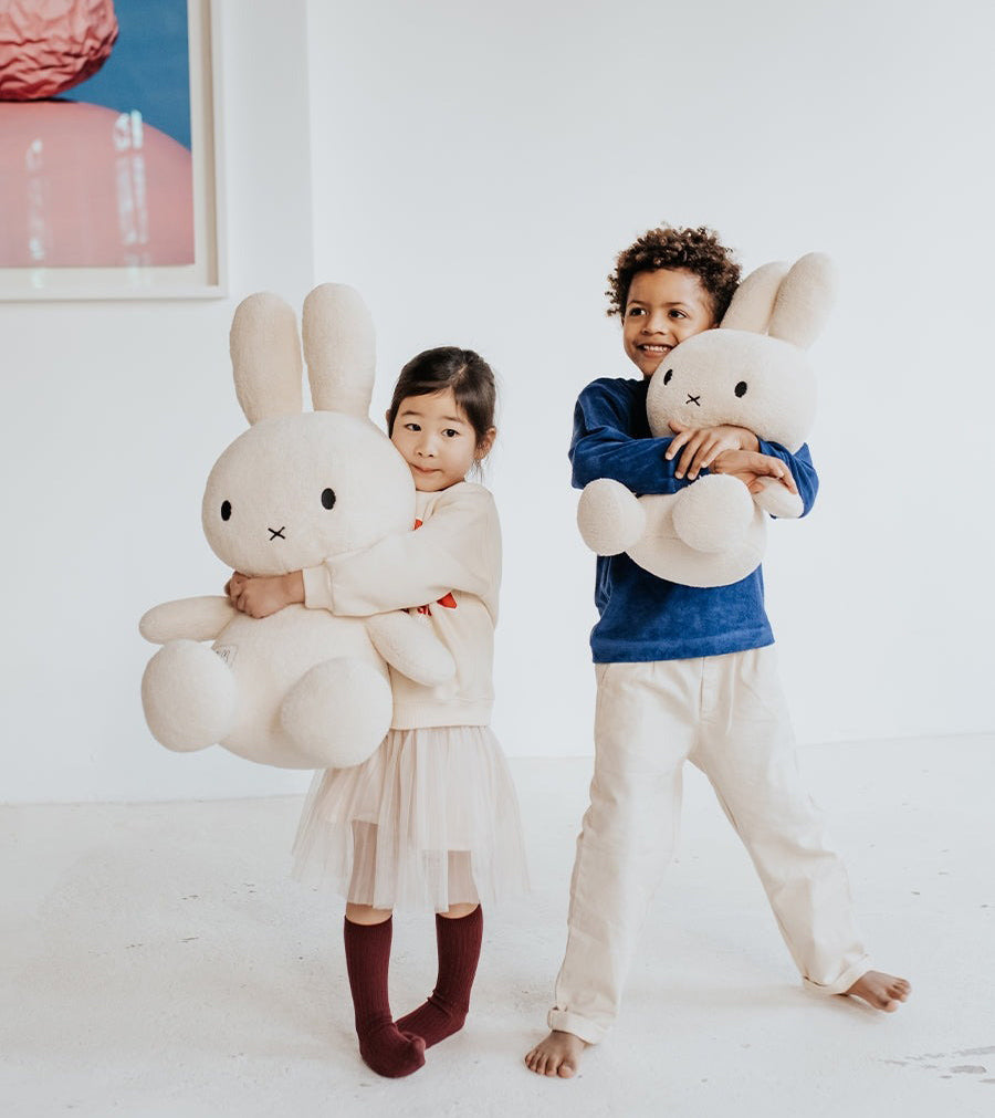 Miffy Plush Sitting Terry - Cream (50cm)