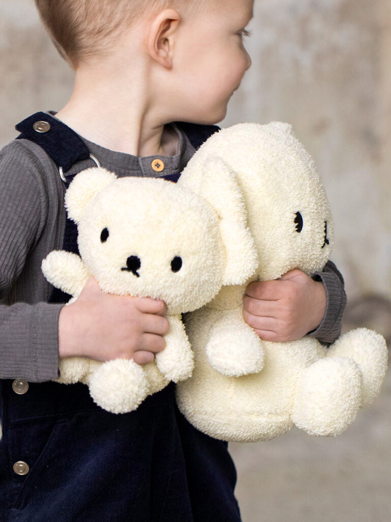 Miffy Plush Boris Bear Terry - Cream (17cm)