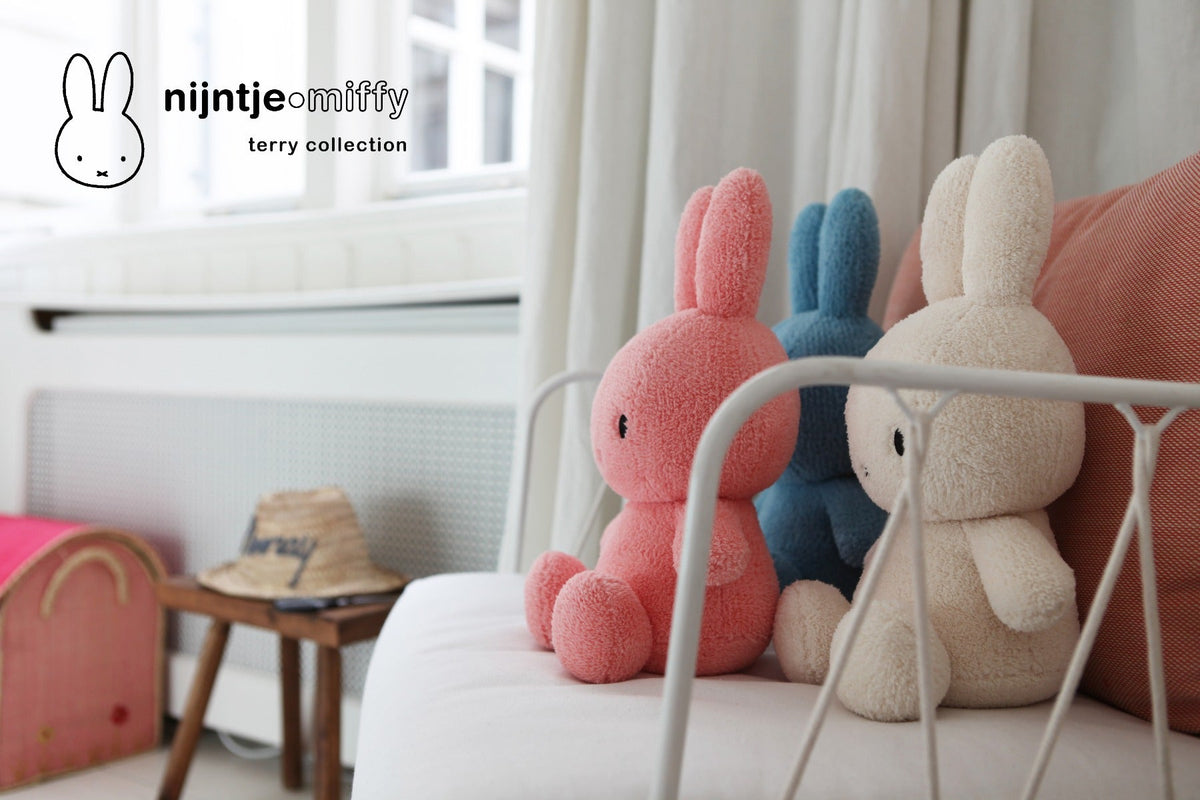 Miffy Plush Sitting Terry - Cream (23cm)