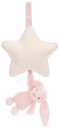 Jellycat Bashful Pink Bunny Musical Pull