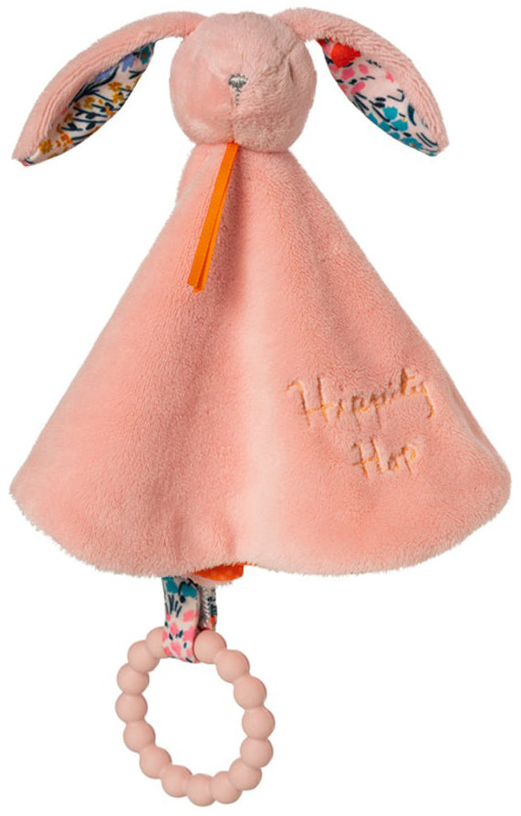 Manhattan Toy Hippity Hop Bunny Blankie - Pink
