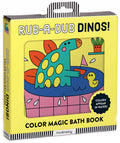 Mudpuppy Colour Magic Bath Book - Rub-A-Dub Dinos