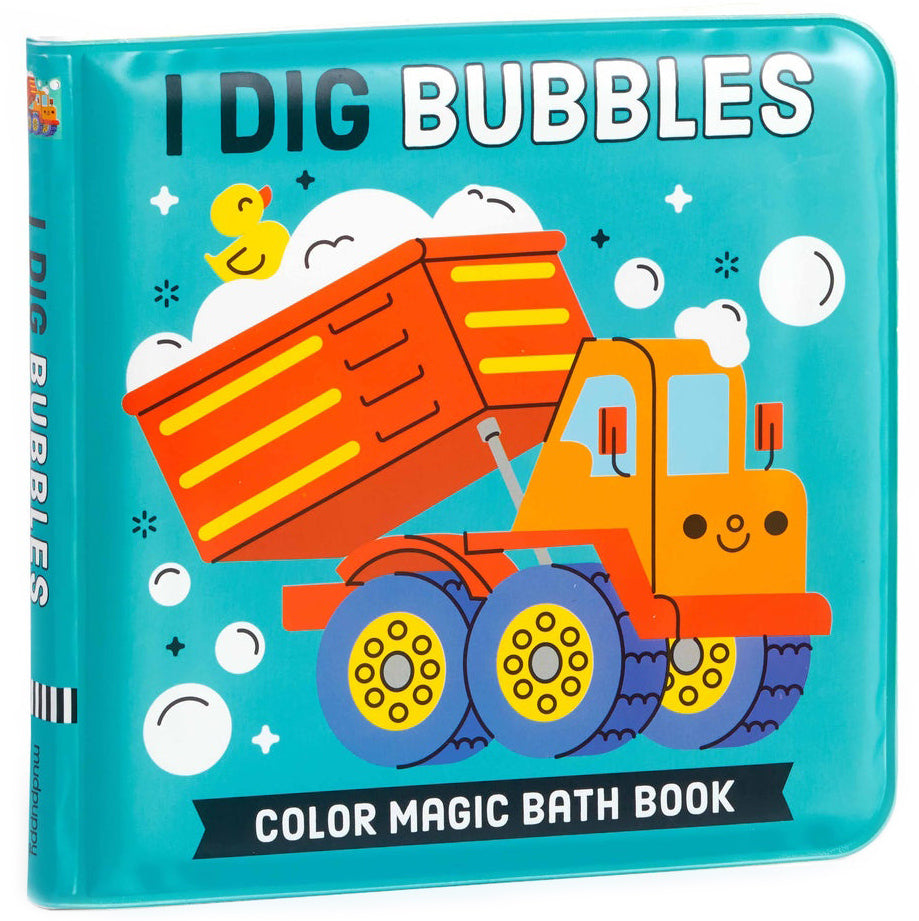 Mudpuppy Colour Magic Bath Book - I Dig Bubbles