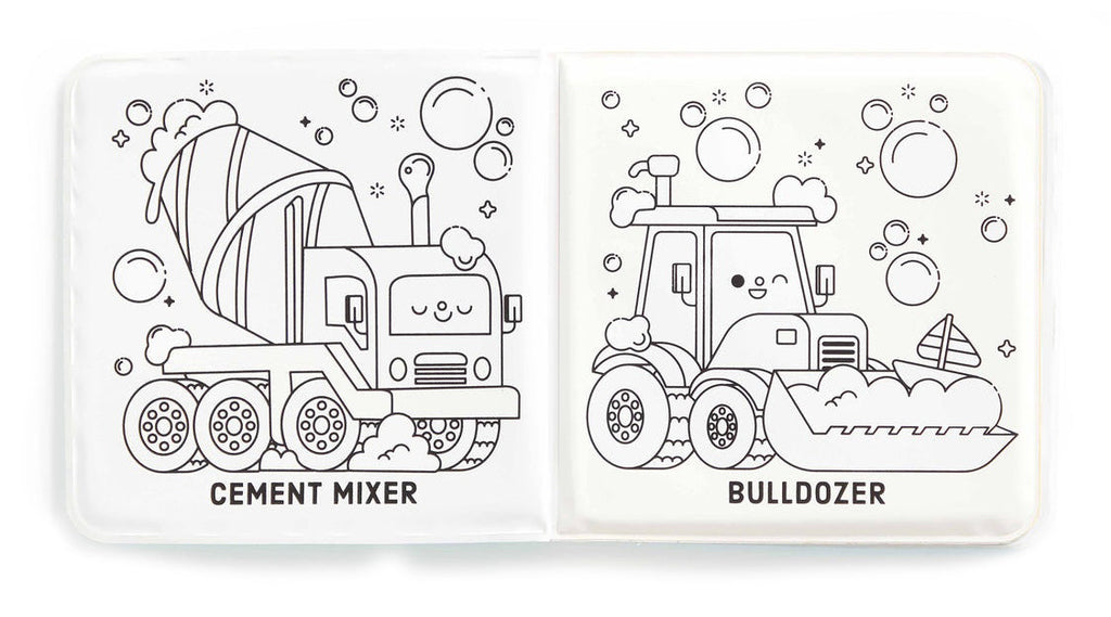 Mudpuppy Colour Magic Bath Book - I Dig Bubbles