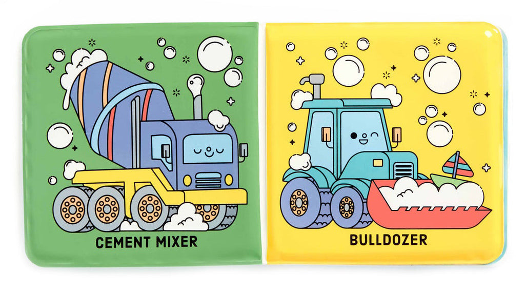 Mudpuppy Colour Magic Bath Book - I Dig Bubbles