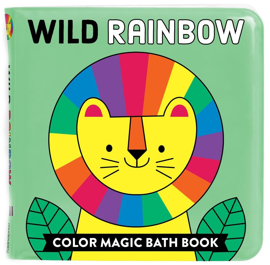 Mudpuppy Colour Magic Bath Book - Wild Rainbow