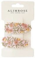 Alimrose Hair Clip Set - Blossom Lily Pink