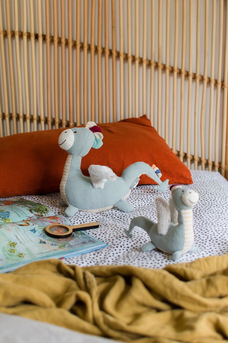Nana Huchy Albie the Dragon Rattle (15cm)